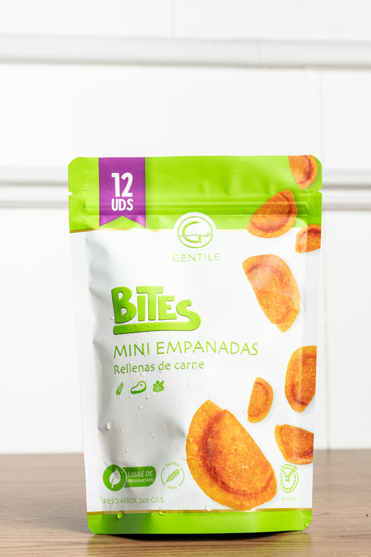 Empanadas de Carne Bites 8.46 oz (Congelados, Gluten Free, Libre de preservantes)