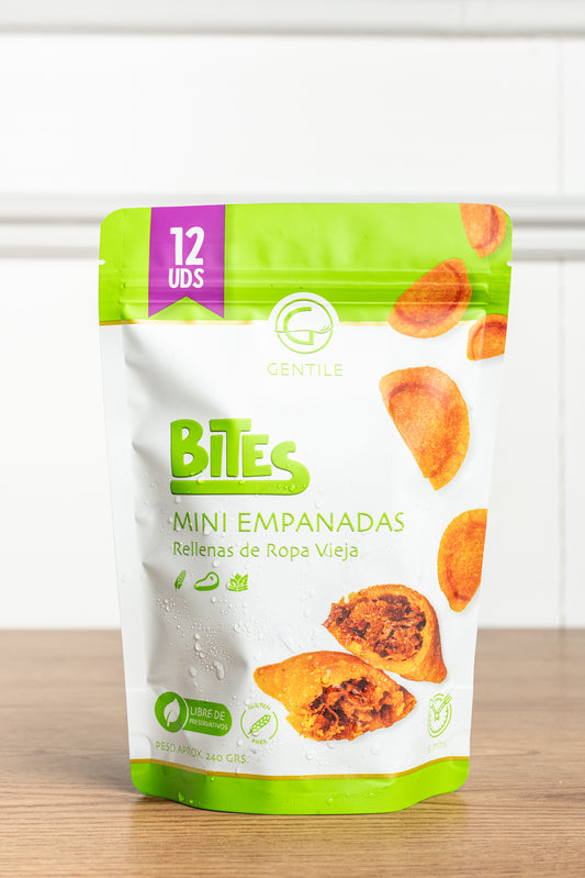 Empanadas de Carne Mechada 8.46 oz (Congelados, Gluten Free, Libre de Preservantes)