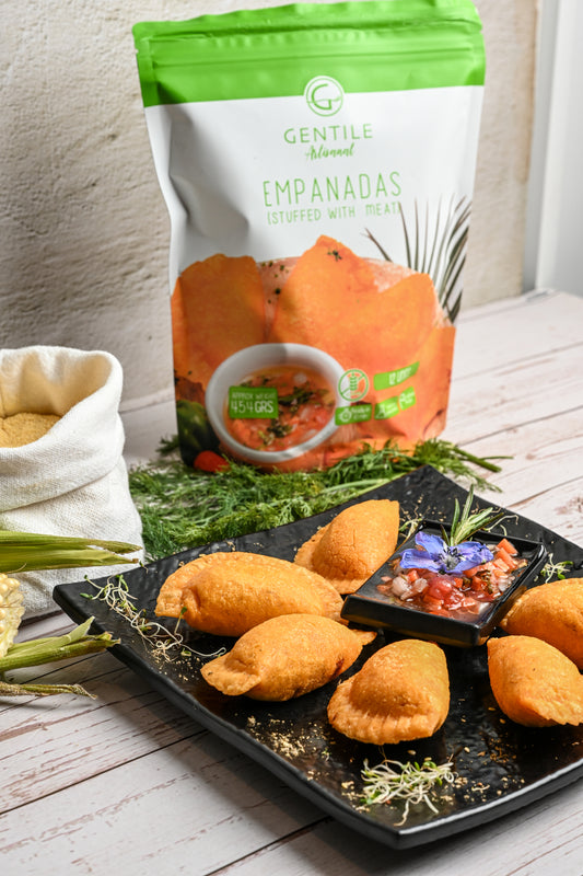Empanaditas de Maíz con Carne 16 oz (Congelados, Gluten Free)