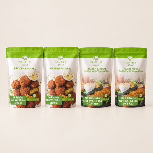 Vegan Friendly Combo (2 Falafel, 2 Mediterranean Croquettes)